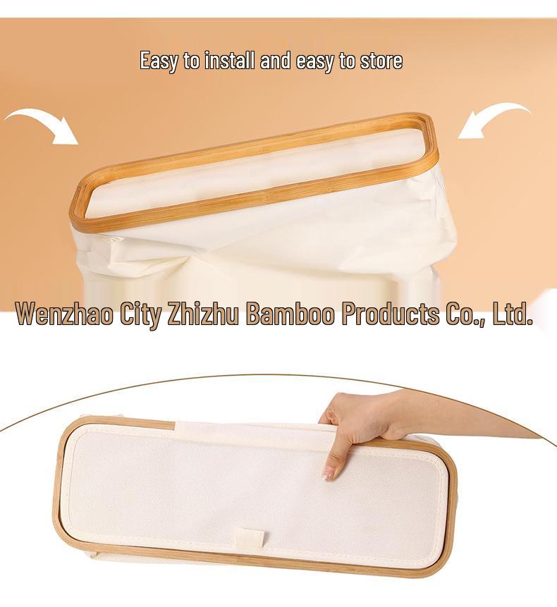 Japanese See-through Toilet Paper Storage Basket with Lid - Dustproof & Non-slip