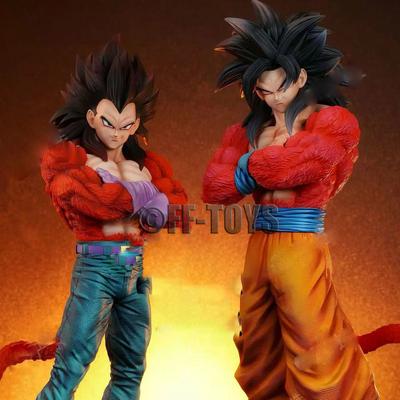 Drogan Boll Super Saiyan 4 Vegeta Figur Ssj4 Vegeta Actionfiguren Gocool PVC Statue Sammlermodell Spielzeug Geschenke