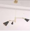 Mid Century 1950 Chandelier Lights Fixture Semi Flush Lights Pendant Light