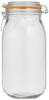 Le Parfait Glass Vocal Storage 960510 Jar, 2L, Container,