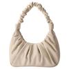 Sommer Plissierte Wolke Tasche Achseltasche Modische und Vielseitige Baguette-Tasche Einzel-Schulter Umhängetasche