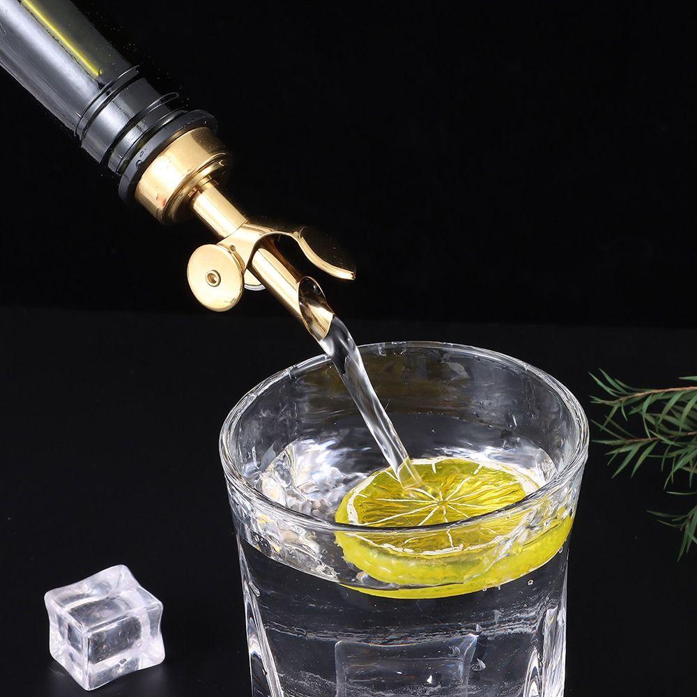 Stainless Steel Weighted Stainless Steel Pourers Weighted Liquor Bottle Pourers  Bartender Tool
