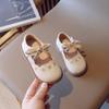 MädchenschuheFranzösische Mädchenschuhe Frühling Koreanisch Weiche Sohle Lederschuh Retro Kinderschuh Mädchen Prinzessinnenschuh Kleine Mittlere Kinder Babyschuh