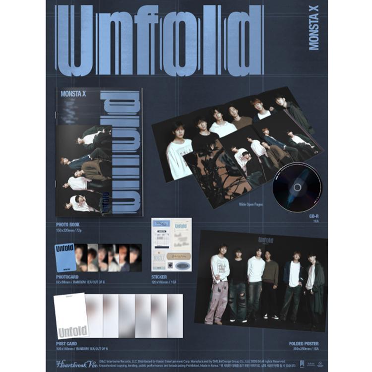 Monsta X [UNFOLD] US ALBUM (STANDARD Ver.)