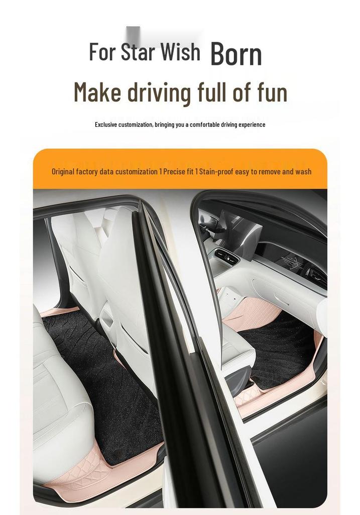 Geely Galaxy Xingyuan Floor Mats - Full Coverage for 2025-2026 Models