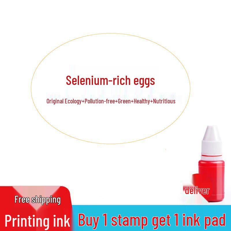 Egg Stamp for Branding: Duck, Goose, Quail