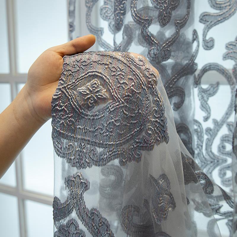 European Hollow Window Screen Curtains Are Luxurious