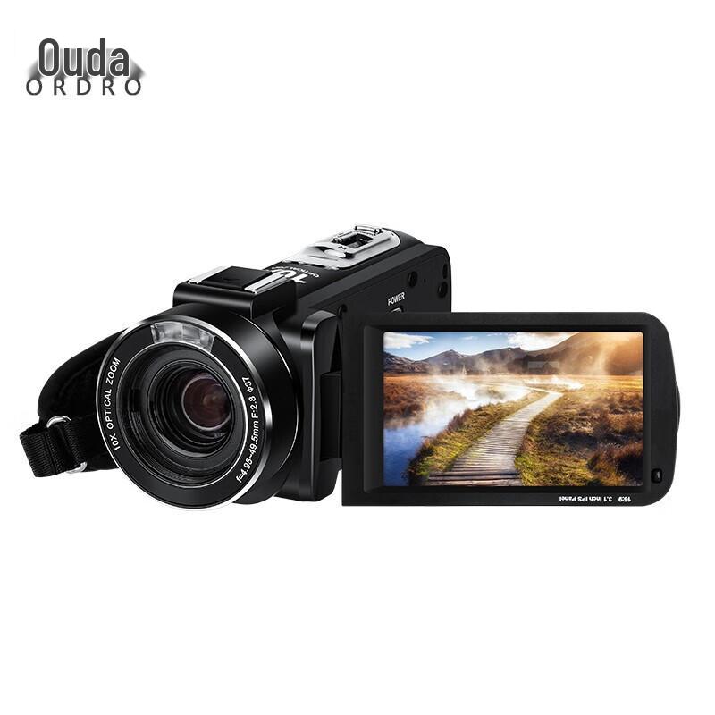 

ORDRO AC7 4K Handheld DV Camcorder with 10x Optical Zoom (CN version)