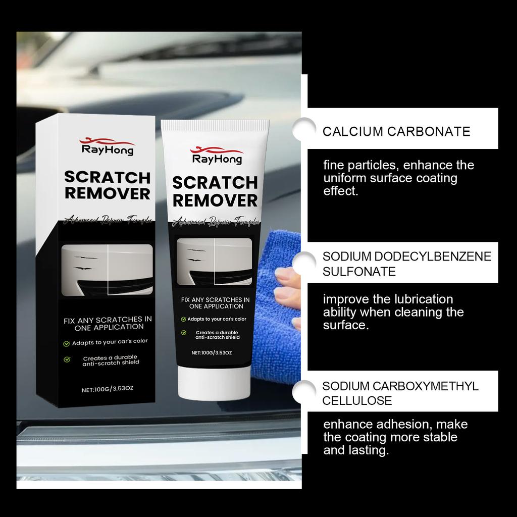 Car Scratch Remover Paint Care Tools Car Paint Scratch Polish Repair Agent Quickly Repairs Small Scratches On The Paint Surface