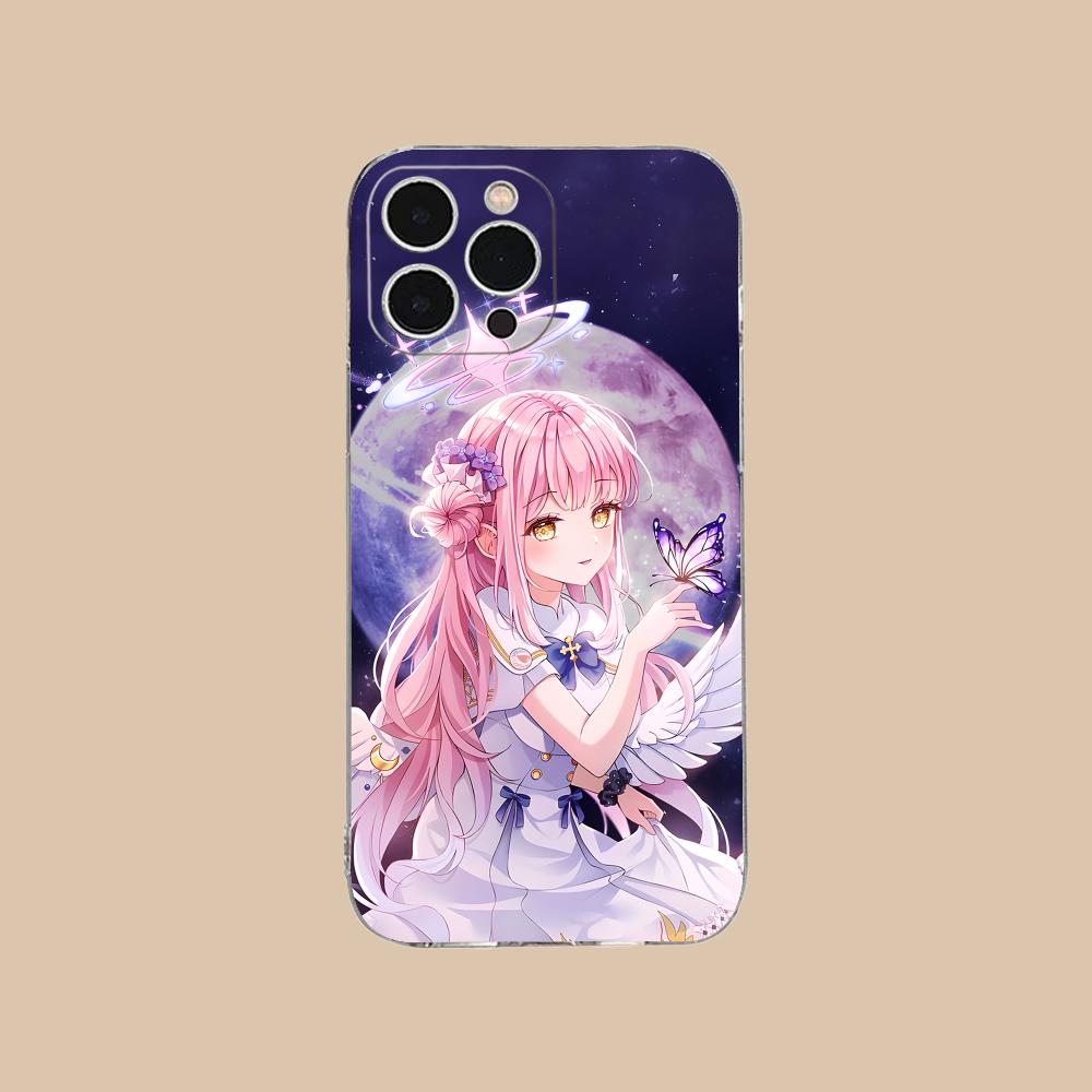 Blue Archive Misono Mika Clear TPU Mobile Case for iPhone 17 16 15 14 13 12 11 X XR XS Air Pro Max Plus Mini Colorful Cover