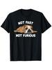 Bulldog Englez Adormit Nu Rapid Nu Furios Tricou cu Slogan Amuzant