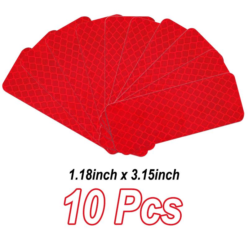 

Предупреждающие светоотражающие наклейки Безопасные светоотражающие наклейки Видимость ночью Клейкие наклейки Водонепроницаемая светоотражающая лента Наклейки