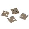 10Sets Antique Decorative Box Corner One Sided Hollow Pattern Wooden Box Corner Decorative Cover