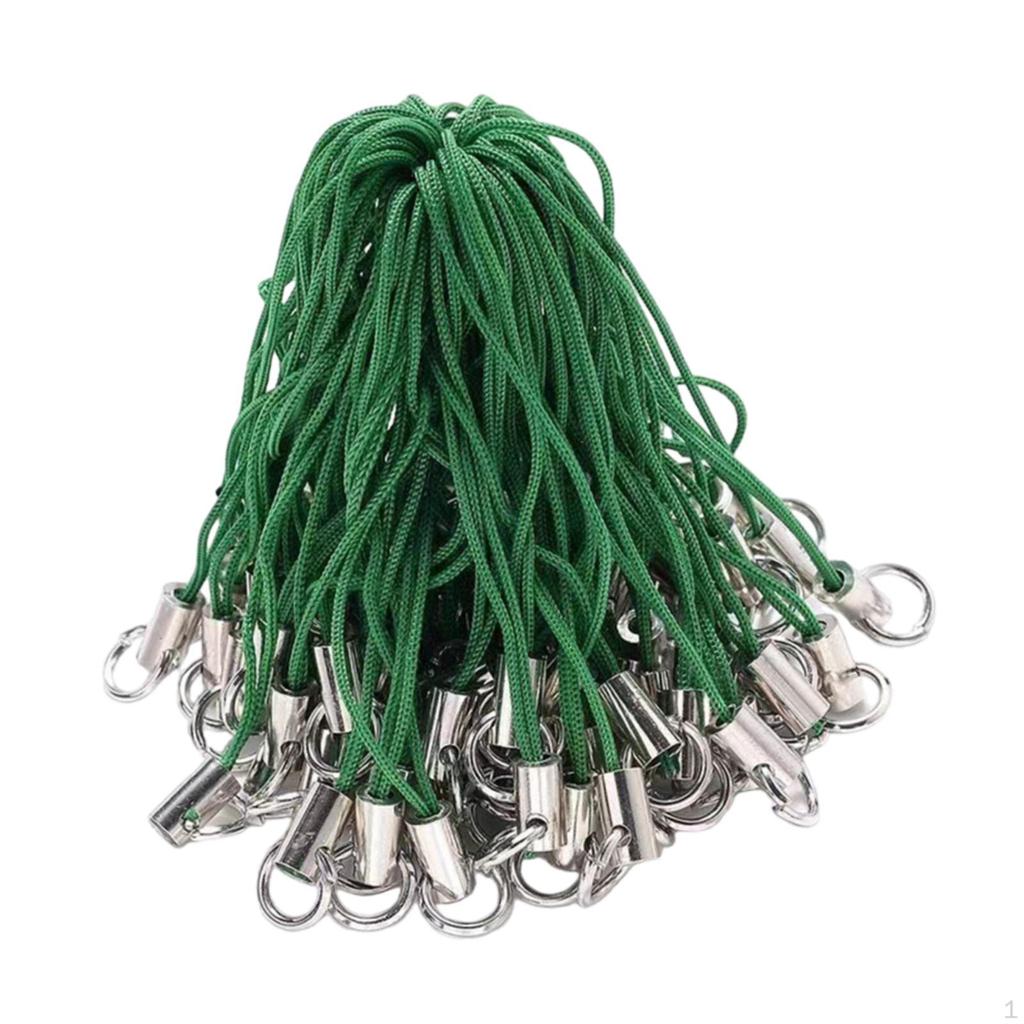 100 Pieces Mobile Phone Dangle Straps Lanyards Practical DIY Accessories Rope for