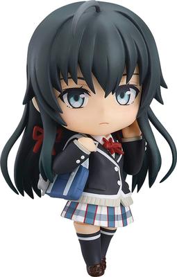 Nendoroid Pärast minu noorust romantiline komöödia on Täielik Yukinoshita Yukino maalitud liigutatav figuur kõik, vale. mittemastaabis ABS ja PVC