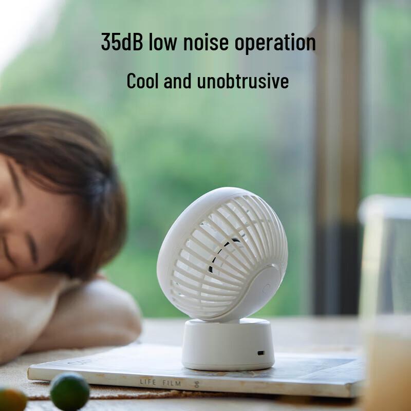 Bear USB Portable Desk Fan CN plug (adapter included)