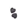 1 Pair Soft Round Bear Ears Eyeglass Holders - Non-slip Silicone Ear Hooks for Kids, Anti-fall Fixation Covers