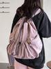 Men's & Women's Trendy Drawstring Backpack - Dual-Use Shoulder Bag, Minimalist Korean Style, Student Schoolbag