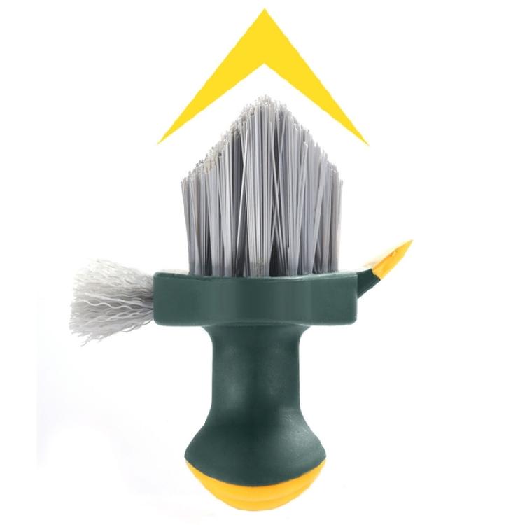 Ergonomic Bathroom Scrub Brush With 90 Degree Multipurpose Soft Bristles Scrubber For Hard Reach Area Tight Space