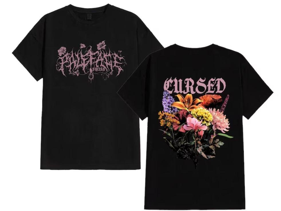 Paleface Swiss Cursed Flower Shirt •Paleface Swiss Band Tee Unisex T-Shirt XXXXL