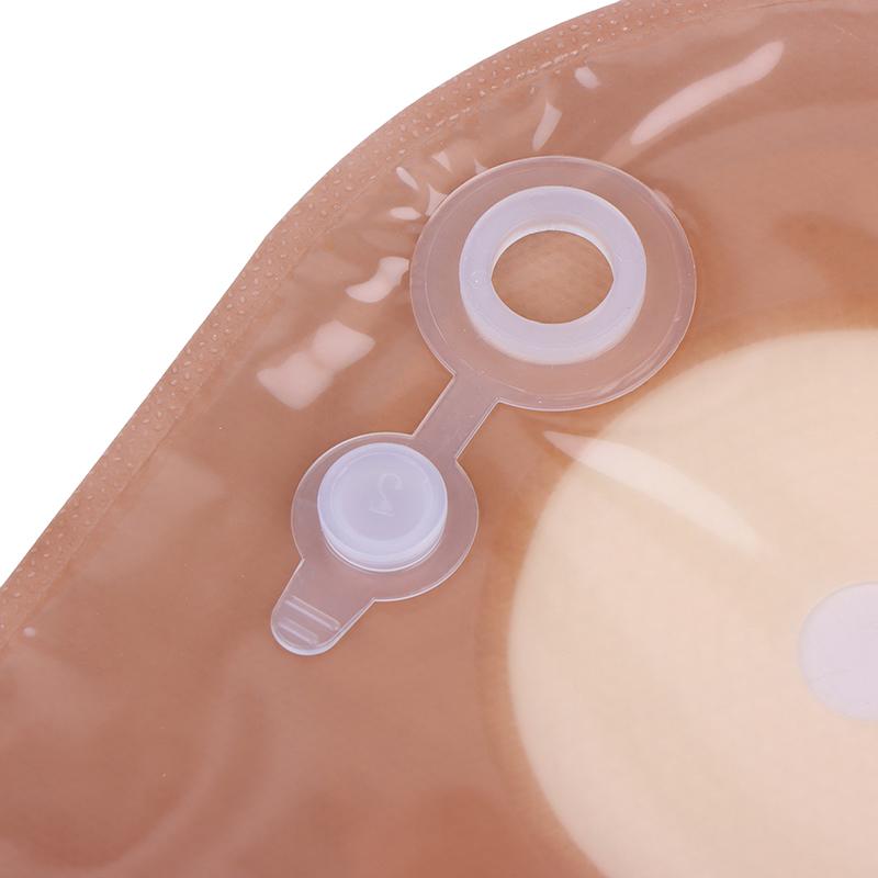 Odor Resistant Colostomy Bag 1Pcs 65mm Hole Drainable High Absorbency Disposable Ostomy Pouch for Travel