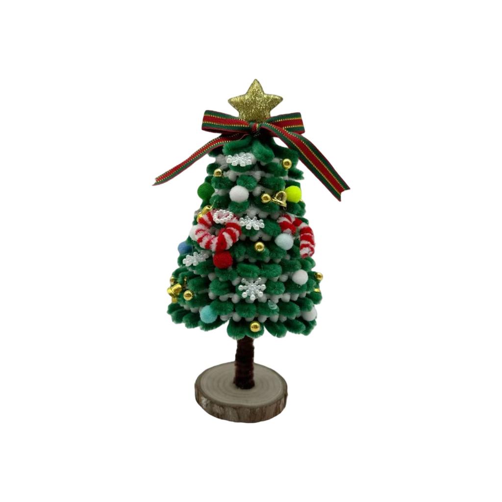 Christmas Tree Finished Product Christmas Stick Handmade DIY Finished Desktop Christmas Tree Decoration