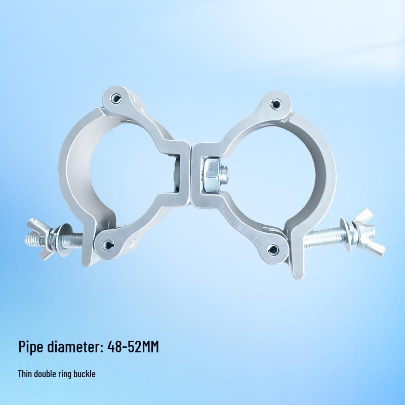 Single & Double Hook for Stage, Par, and Moving Head Lights - Cast Aluminum
