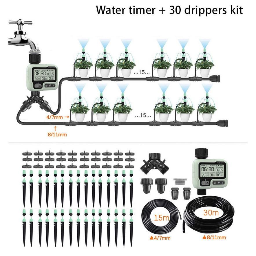 Intelligent Automatic Irrigaition System Garden Balcony Watering System Plant Sprinkler Water Timer