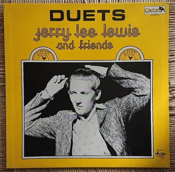 

LP Record JERRY LEE LEWIS FRIENDS Duets OX3173 OXFORD 1980 Italy Rock Used