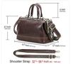 Fashionable Genuine Leather Women's Crossbody Handbag with Metal Hinges, Full-Grain Lambskin, Small Shoulder Bag