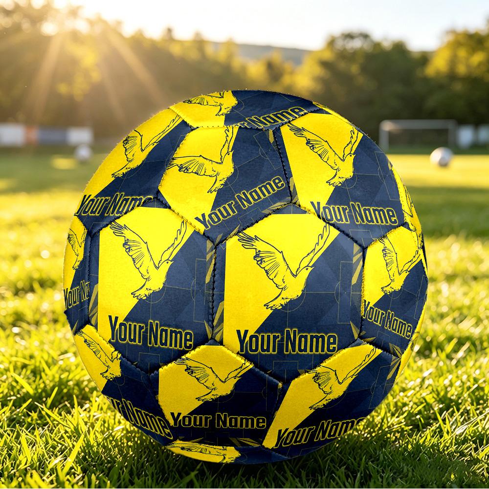Personalizowana Piłka Nożna Rozmiar 5 Wzór Fenerbahçe FC Outdoorowa Piłka do Gry Sportowej Prezent