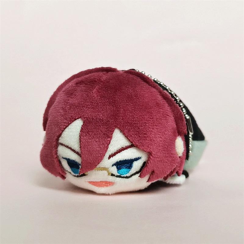 

13 Style 9cm Ensemble Stars Plush Stuffed Playthings Eichi Hibiki Wataru Ogami Koga Ran Nagisa Doll Screen Wipe Pendant designed for Children 9cm