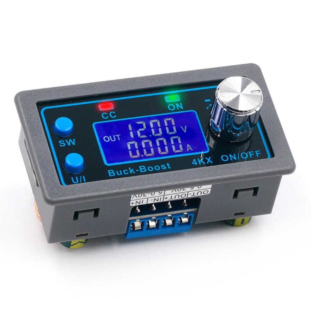 DC 0.5-30V 4A  Boost Converter Module CC CV Voltage Regulator LCD Display