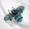 Crystal Bee Badges Pins for Women Men Fashion Unisex Clothing Insect Series Classic Brooches Corsage Lapel Pin