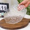 Irregular Glacier Glass Serving Plates