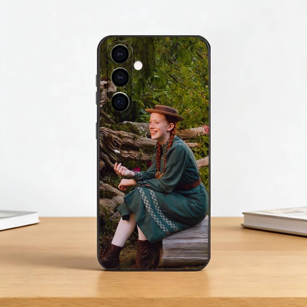 

Чехол для телефона Anne Of Green Gables Shirley для Samsung Galaxy A73, A72, A71, A70, A53, A52, A51, Другие Мягкий Черный Чехол Samsung a70