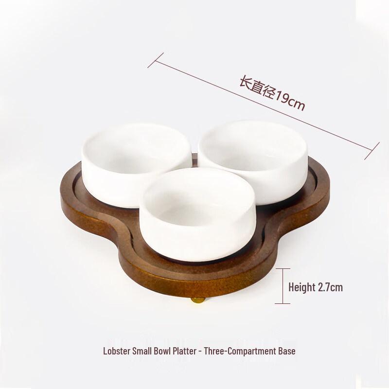 

New Chinese Ceramic Fu Lu Shou Xi Serving Plate