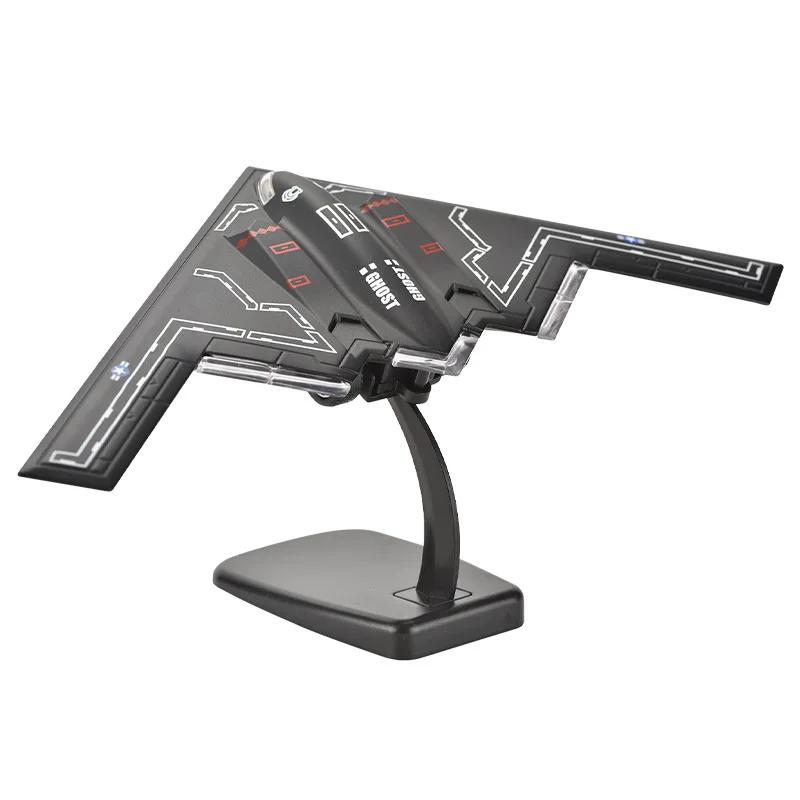

1:72 Alloy Aircraft Model B-2 Fighter with Light and Music Pull Back Series Children s Aircraft Model Toy Birthday Gift