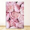 City Flower Light Beach Girl Photo Nordic Posters And Prints Wall Pictures For Living Room Decor Wall Art Canvas Painting Pink