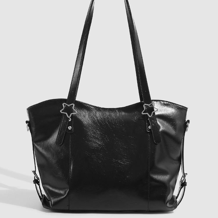 Large-capacity Commuter Tote Bag for School and Work, Large Shoulder Underarm Bag, 2025 New Niche Versatile Handbag