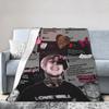 Lil Peep Cooler Rapper Decken Super Weicher Samt Bequem Geschenk Überwurfdecke Plüsch Dünne Steppdecke