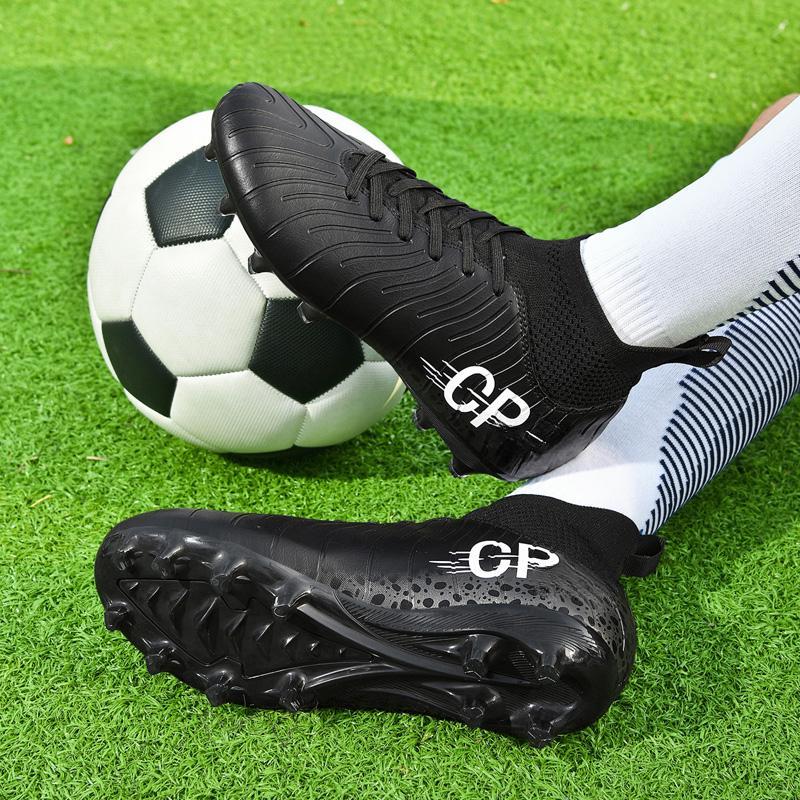 33-45 Kinder/ Jugendliche Große Größe Hoch Lange Nägel Fußballtrainings-Sneakers Herren- und Damen-Fußballschuhe