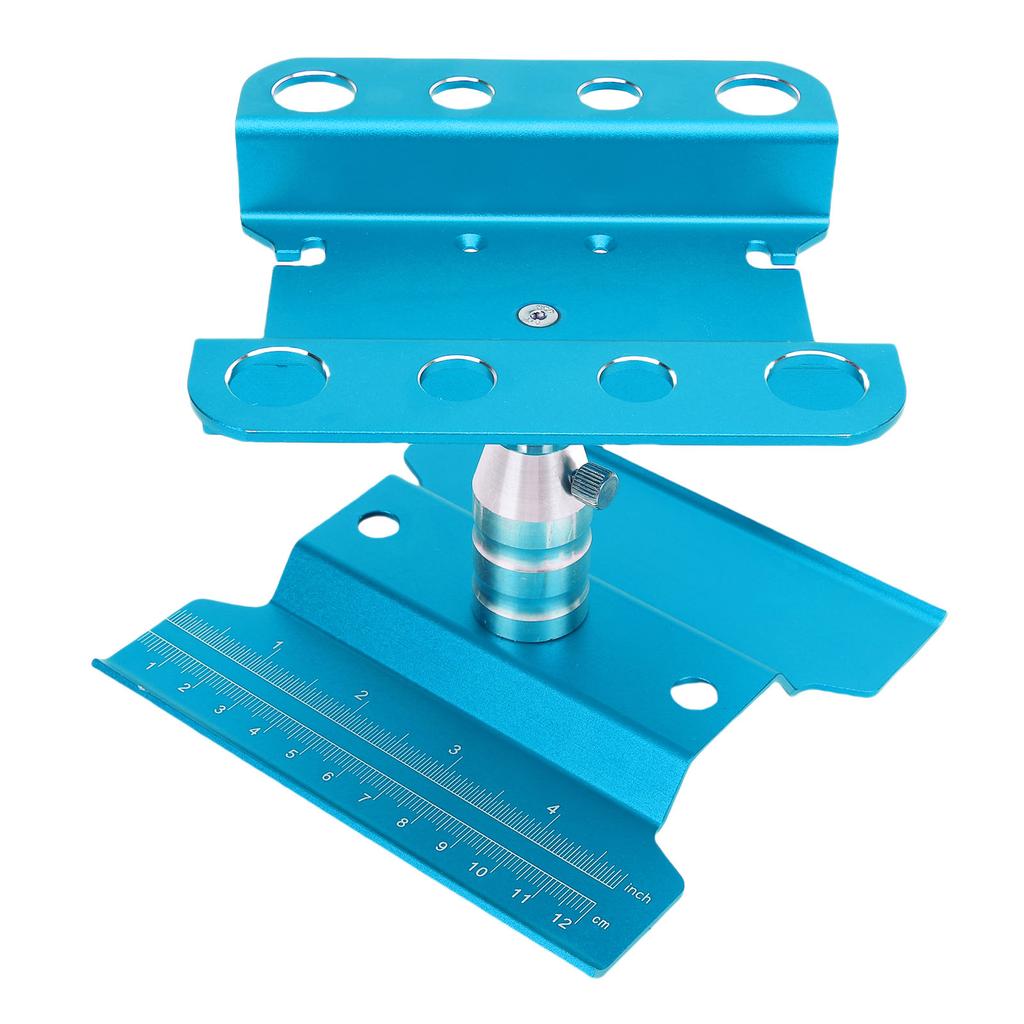 RC Car Work Stand for 1 10 1 8 360 Degree Rotatable Maintenance Workstation Repair Table Blue
