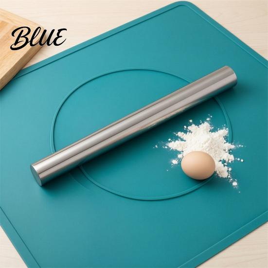 Easy Clean Rolling Kitchen Utensil Stainless Dough Steel Pin Pins Roller Essential Durable for Baking Pizza Dough Pie Cookie