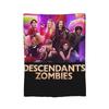 Zombies 4 Vintage Malachi Barton  Blanket Flannel  Lightweight Throw Blanket for Bedding Couch Bed Rug
