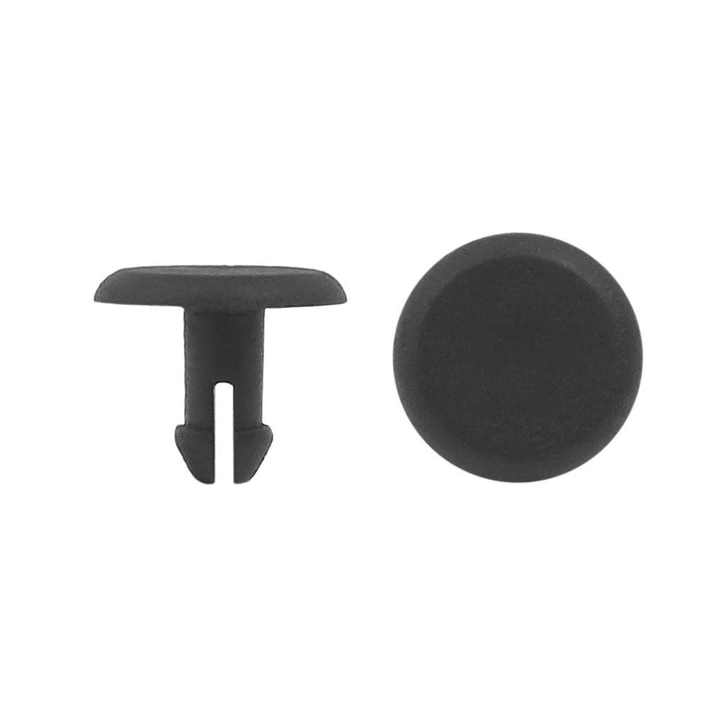 uxcell Clips, Rivets, Fasteners, Plastic, 0.2 inch (4 mm) Hole Diameter, 0.5 x 0.6