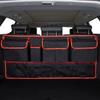 Universal Storage Pocket Multi-Pocket Car Trunk Organizer Hanging Back Seat Storage Bag with 9 Pockets Waterproof Cloth