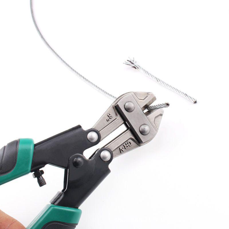

Mini 8-Inch Pair of Wire Cutters Multi-Functional Pliers for Steel Wire And Rebar Cutting Hand Tools 8