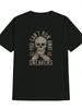 Lässiges Grafik-T-Shirt - Totenkopf & Sneaker Design