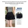 Purely desirable ballet-style sweet cake skirt women's clothing 2026 new high-waisted slimming A-line short skirt with anti-exposure design